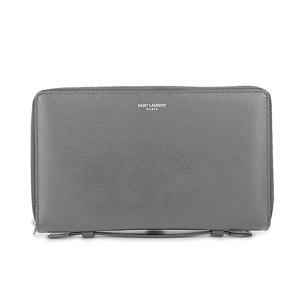並行輸入 サンローラン 長財布(ラウンドファスナー) ブラック 黒 SAINT LAURENT 41...