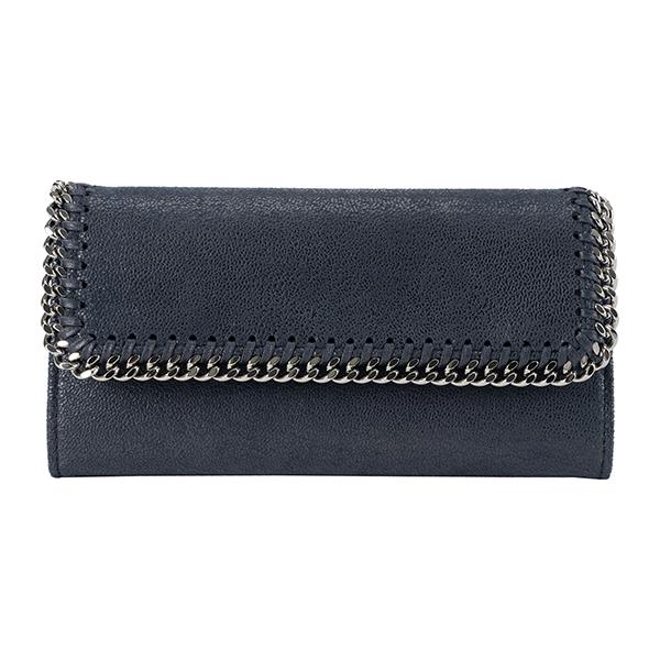 並行輸入 ステラ マッカートニー  長財布 ファラベラ 430999 W9132 4061 ネイビー...