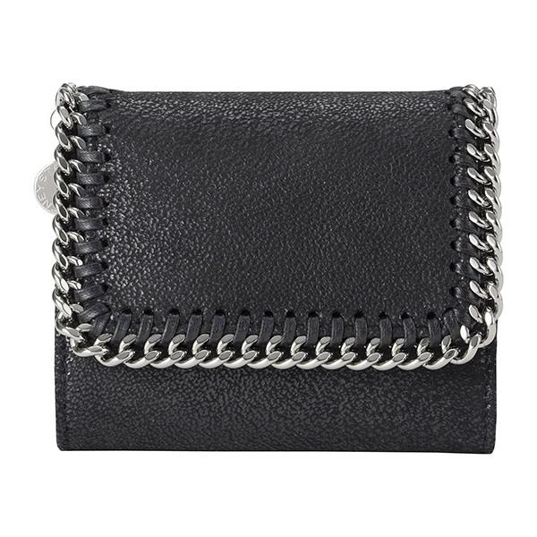 並行輸入 ステラ マッカートニー  2つ折り財布 ファラベラ 431000 W9132 1000 ブ...