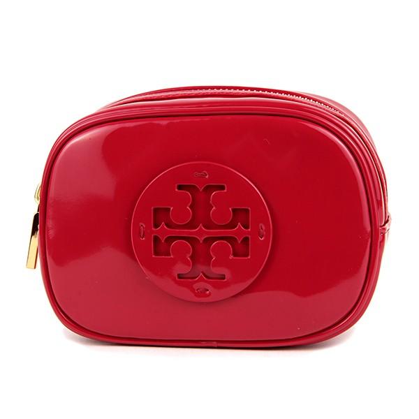 並行輸入 トリーバーチ ポーチ SMALL COSMETIC CASE 40926 641 レッド ...