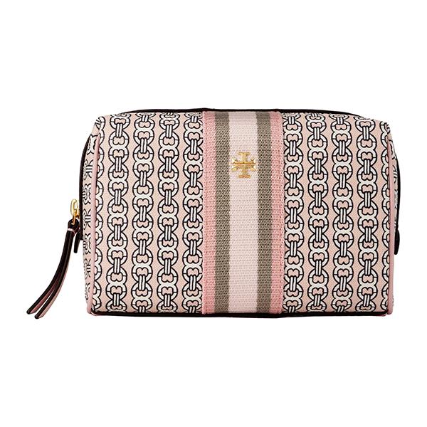 並行輸入 トリーバーチ  ポーチ ジェミニリンク 64346 685 ピンク 爆買