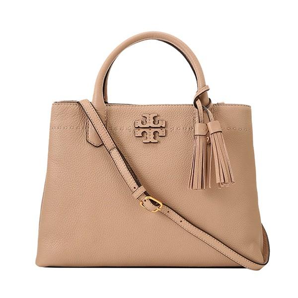 並行輸入 トリーバーチ  ハンドバッグ マックグロー 40405 288 ピンクベージュ系 爆買