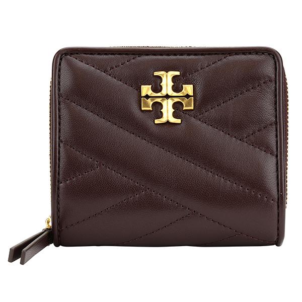 並行輸入 トリーバーチ 2つ折り財布 TORY BURCH キラ シェブロン 90344 616レデ...