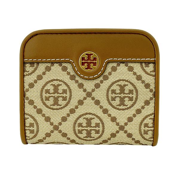 並行輸入 トリーバーチ 2つ折り財布 TORY BURCH Tモノグラム 134532 371レディ...
