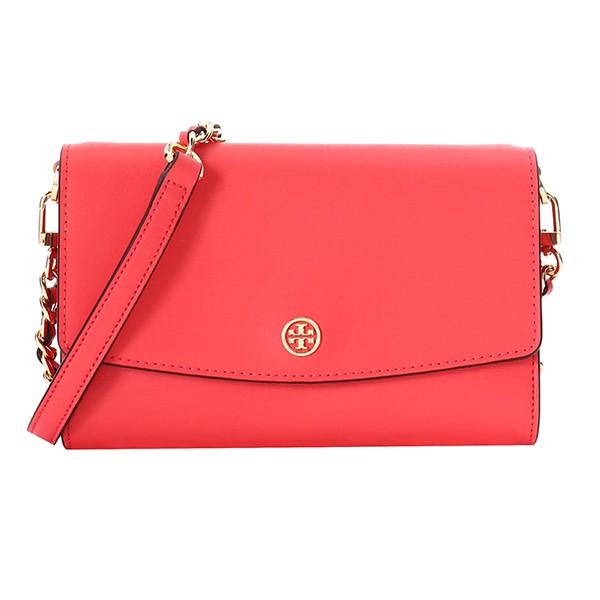 並行輸入 トリーバーチ 長財布 CHAIN WALLET 38963 607 レッド 赤 爆買