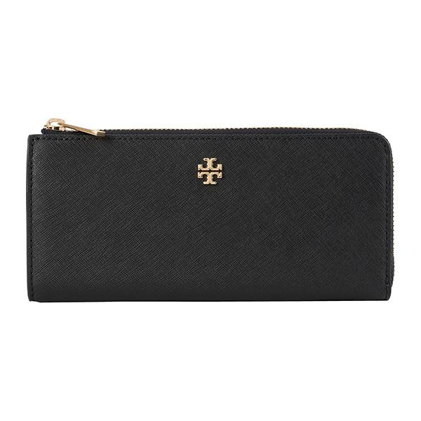 並行輸入 トリーバーチ 長財布 TORY BURCH エマーソン 86078 001レディース ブラ...