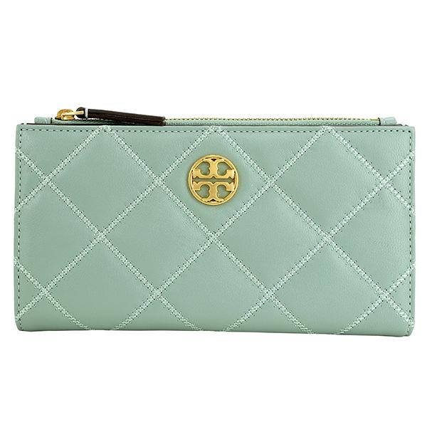 並行輸入 トリーバーチ 長財布 TORY BURCH ウィラ 89490 331レディース ミントグ...