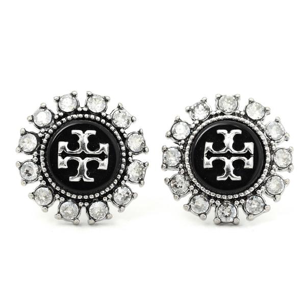 並行輸入 トリーバーチ ピアス TORY BURCH エナメル ロゴピアス 141920 961レデ...