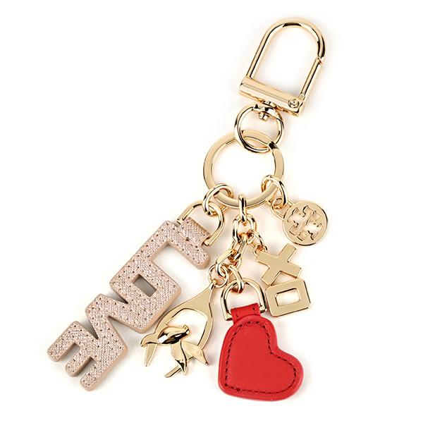 並行輸入 トリーバーチ  キーホルダー エックスオー チャーム 40071 654 ピンク 爆買