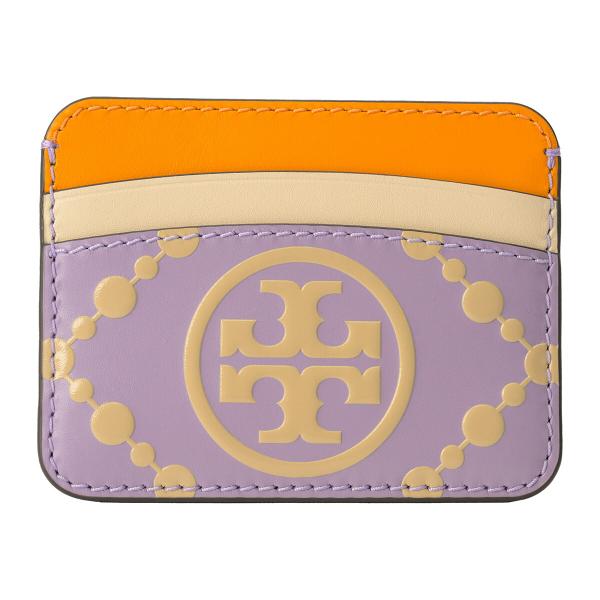 並行輸入 トリーバーチ カードケース TORY BURCH Tモノグラム コントラスト エンボス 8...