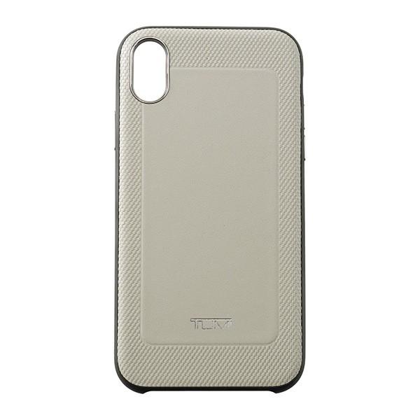 並行輸入 トゥミ スマートフォンケース レザー・コ・モールド・アイフォーンXR 114243GRY ...