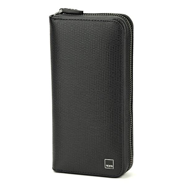 並行輸入 トゥミ 長財布(ラウンドファスナー) LARGE ZIP-AROUND TRAVEL WA...