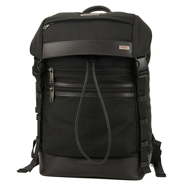 並行輸入 トゥミ リュックサック 「キンザー」フラップ・バックパック 222397HK2 ブラック系...