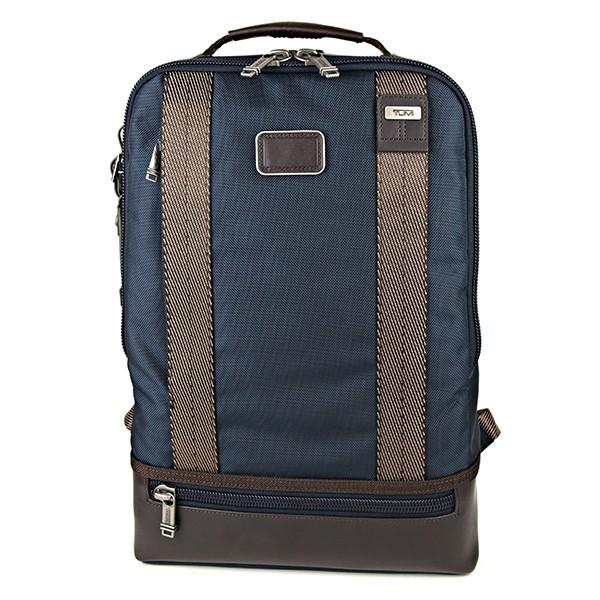 並行輸入 トゥミ リュックサック ドーバー バックパック 222682NVY2 ネイビー/ブラウン ...