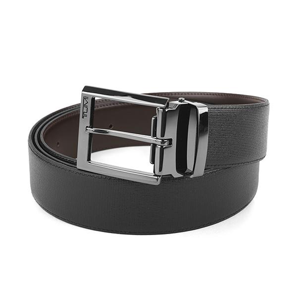 並行輸入 トゥミ ベルト TUMI レザー TUM01CF 115 BLACK/BROWNメンズ ブ...