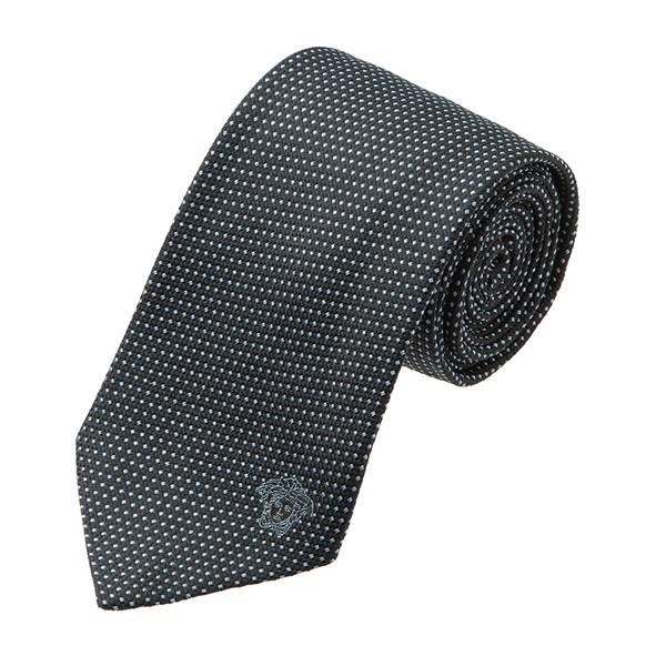 並行輸入 ヴェルサーチ ネクタイ SILK TIE 0672 0002 ブルー 青 爆買