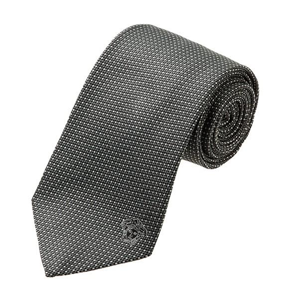 並行輸入 ヴェルサーチ ネクタイ SILK TIE 0672 0005 グレー 爆買