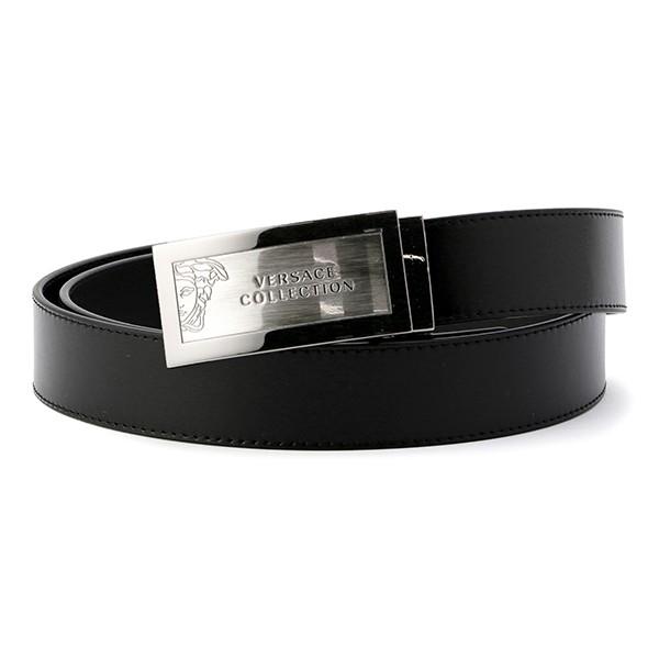 並行輸入 ヴェルサーチ ベルト レザーベルト 110 V91001S VM00046 V000C ブ...