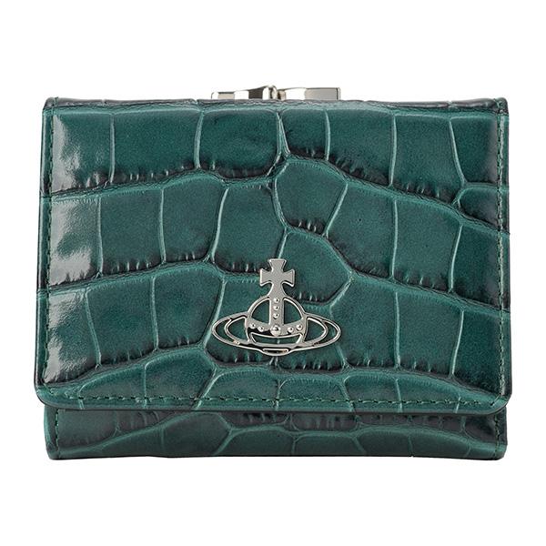 並行輸入 ヴィヴィアン ウエストウッド 3つ折り財布 Vivienne Westwood クロコダイ...