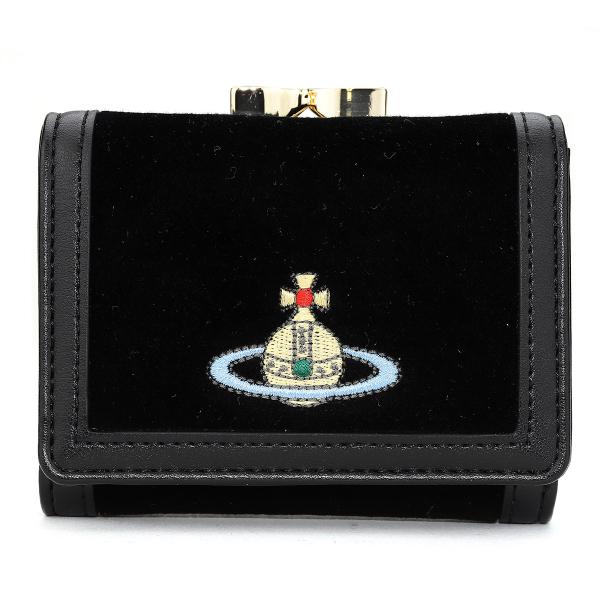 並行輸入 ヴィヴィアン ウエストウッド 3つ折り財布 Vivienne Westwood エンブロイ...