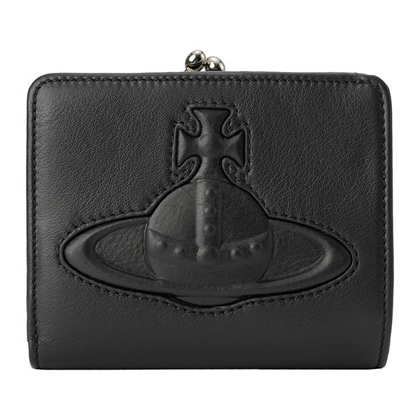 並行輸入 ヴィヴィアン ウエストウッド 2つ折り財布 Vivienne Westwood スムースレ...
