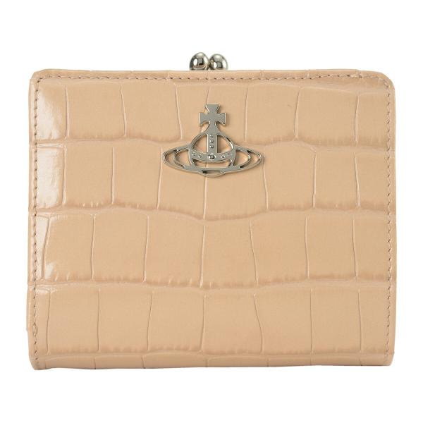 並行輸入 ヴィヴィアン ウエストウッド 2つ折り財布 Vivienne Westwood クロコダイ...