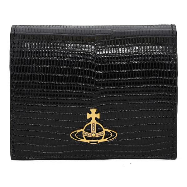 並行輸入 ヴィヴィアン ウエストウッド 2つ折り財布 Vivienne Westwood リザード ...