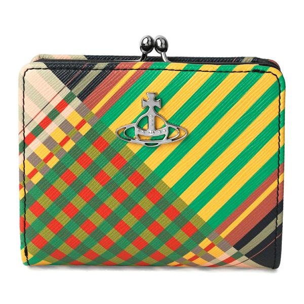 並行輸入 ヴィヴィアン ウエストウッド 2つ折り財布 Vivienne Westwood タータンプ...