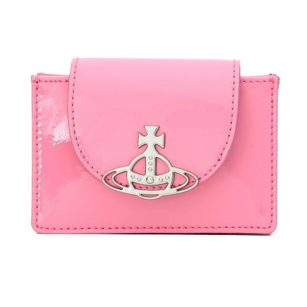 並行輸入 ヴィヴィアン ウエストウッド カードケース Vivienne Westwood シャイニー...