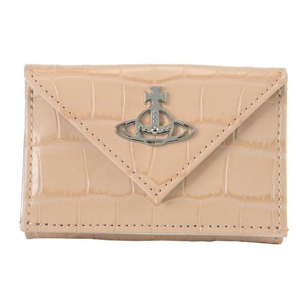 並行輸入 ヴィヴィアン ウエストウッド 3つ折り財布 Vivienne Westwood クロコダイ...