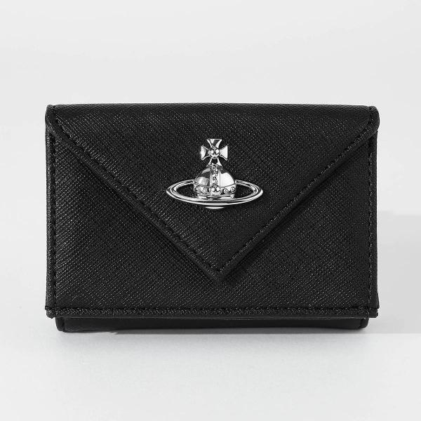 並行輸入 ヴィヴィアン ウエストウッド 3つ折り財布 Vivienne Westwood サフィアー...