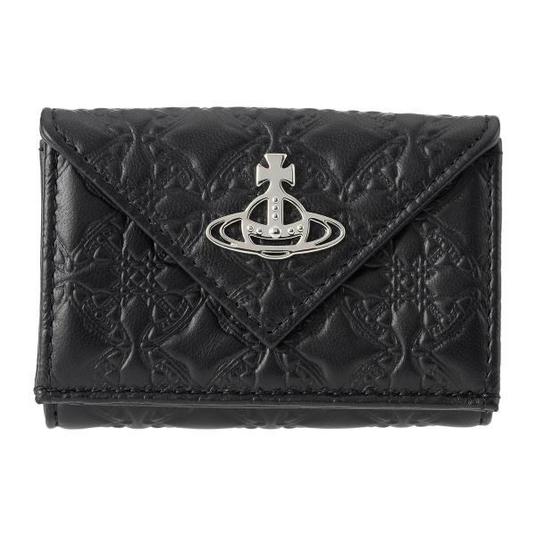 並行輸入 ヴィヴィアン ウエストウッド 3つ折り財布 エンボスドナッパ 5115002FW L003...