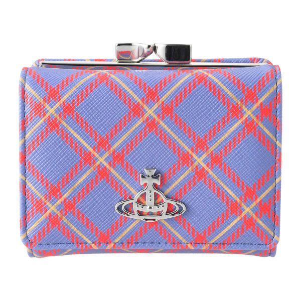 並行輸入 ヴィヴィアン ウエストウッド 3つ折り財布 Vivienne Westwood タータンプ...