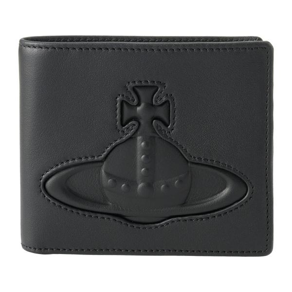 並行輸入 ヴィヴィアン ウエストウッド 2つ折り財布 Vivienne Westwood スムースレ...