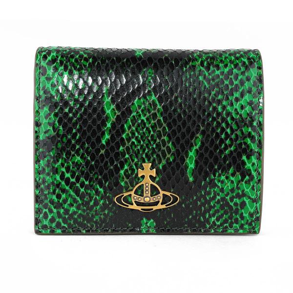 並行輸入 ヴィヴィアン ウエストウッド 2つ折り財布 Vivienne Westwood スネーク ...