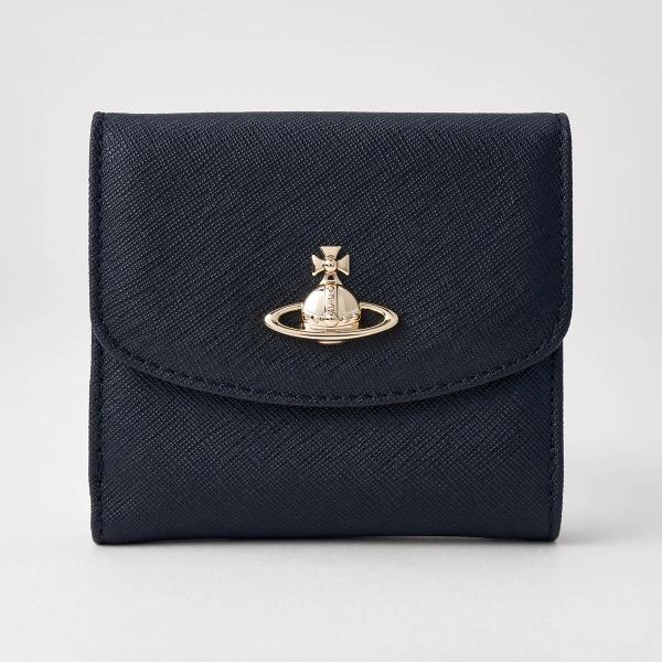 並行輸入 ヴィヴィアン ウエストウッド 2つ折り財布 Vivienne Westwood サフィアー...