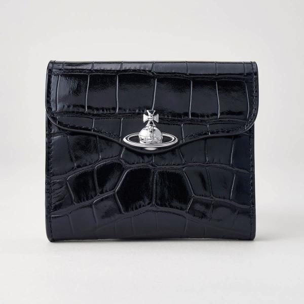 並行輸入 ヴィヴィアン ウエストウッド 2つ折り財布 Vivienne Westwood エンボス ...
