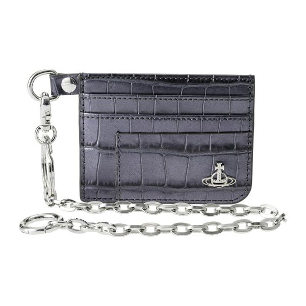並行輸入 ヴィヴィアン ウエストウッド カードケース Vivienne Westwood クロコダイ...
