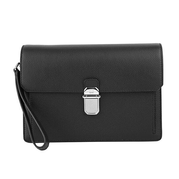 並行輸入 ダンヒル クラッチ・セカンドバッグ ベルグレイブ DU20F3900AR001 ブラック ...