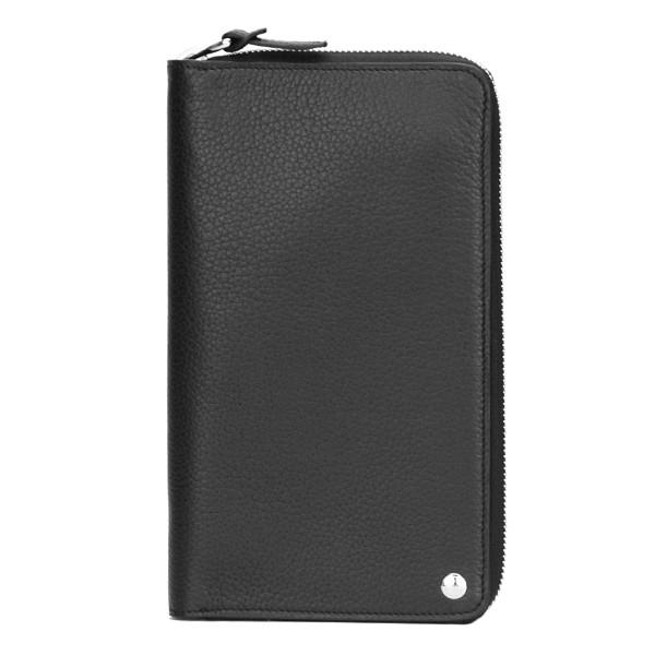 並行輸入 ダンヒル 長財布(ラウンドファスナー) ボストン L2V3D2A ブラック 黒 爆買