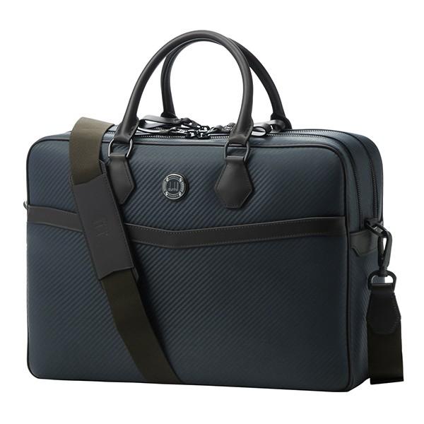 並行輸入 ダンヒル ブリーフケース ダブルドキュメントブリーフケース L3V540N ネイビー 紺 ...