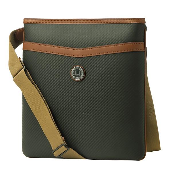 並行輸入 ダンヒル ショルダーバッグ エンベロープ L3W564V カーキ/ブラウン 爆買