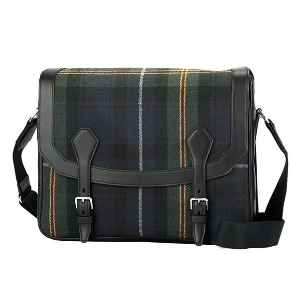 並行輸入 ダンヒル ショルダーバッグ フラップメッセンジャー L3ZT65N ダークグリーン 緑/ネ...