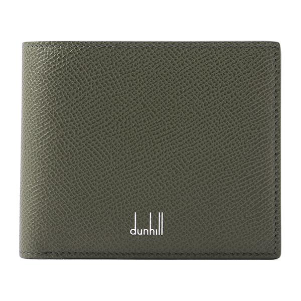 並行輸入 ダンヒル 2つ折り財布 カーキ dunhill DU18F2320CA312 爆買