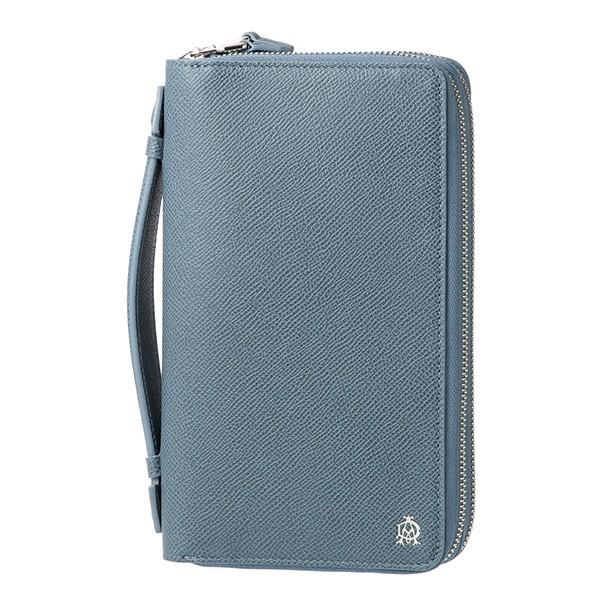 並行輸入 ダンヒル 長財布(ラウンドファスナー) ダブルジップ オーガナイザー L2AC45L ブル...