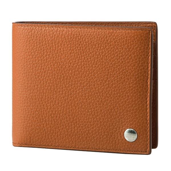 並行輸入 ダンヒル 2つ折り財布 8CC BILLFORD L2V330T ライトブラウン 爆買