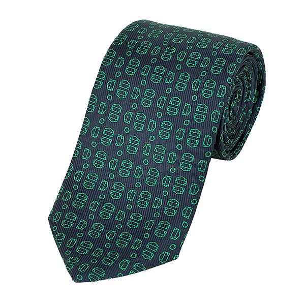 並行輸入 ダンヒル ネクタイ dunhill プリントガスケット 4 DU23RPTP4G7059メ...