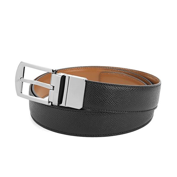 並行輸入 ダンヒル ベルト リバーシブルベルト 18F4T23CA001 ブラック 黒/キャメル 爆...