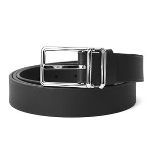 BVLGARI（ブルガリ） ベルト BVLGARI 284480 BLACK PALLADIUM ASSIOMA