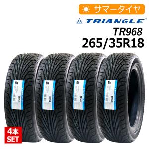 【送料無料】2023年製 新品 激安 4本セット 265/35R18 4本総額33,920円 トライアングル(TRIANGLE) TR968 サマータイヤ